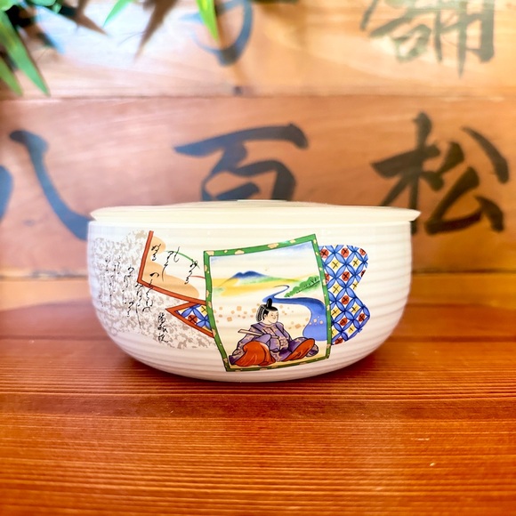 Japanese Bowl & Chopstick Rests Set - Picture 8 of 10